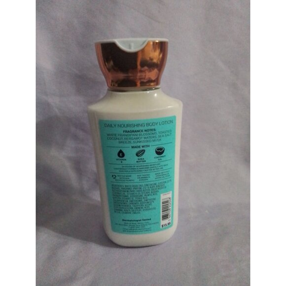 Bath & Body Works, Daily Nourishing Body Lotion, At The Beach, 8 oz - Picture 2 of 2